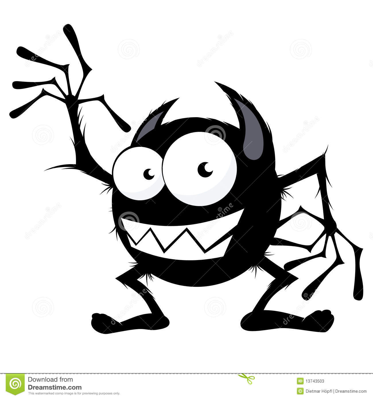 Schwarzes-nettes-monster-13743503